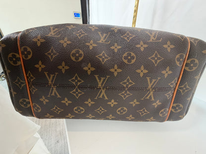 Louis Vuitton Monogram Totally MM Tote Bag w 2 Side Pockets