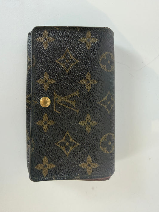 Louis Vuitton Brown Monogram Porte-Monnaie Billets Tresor Wallet