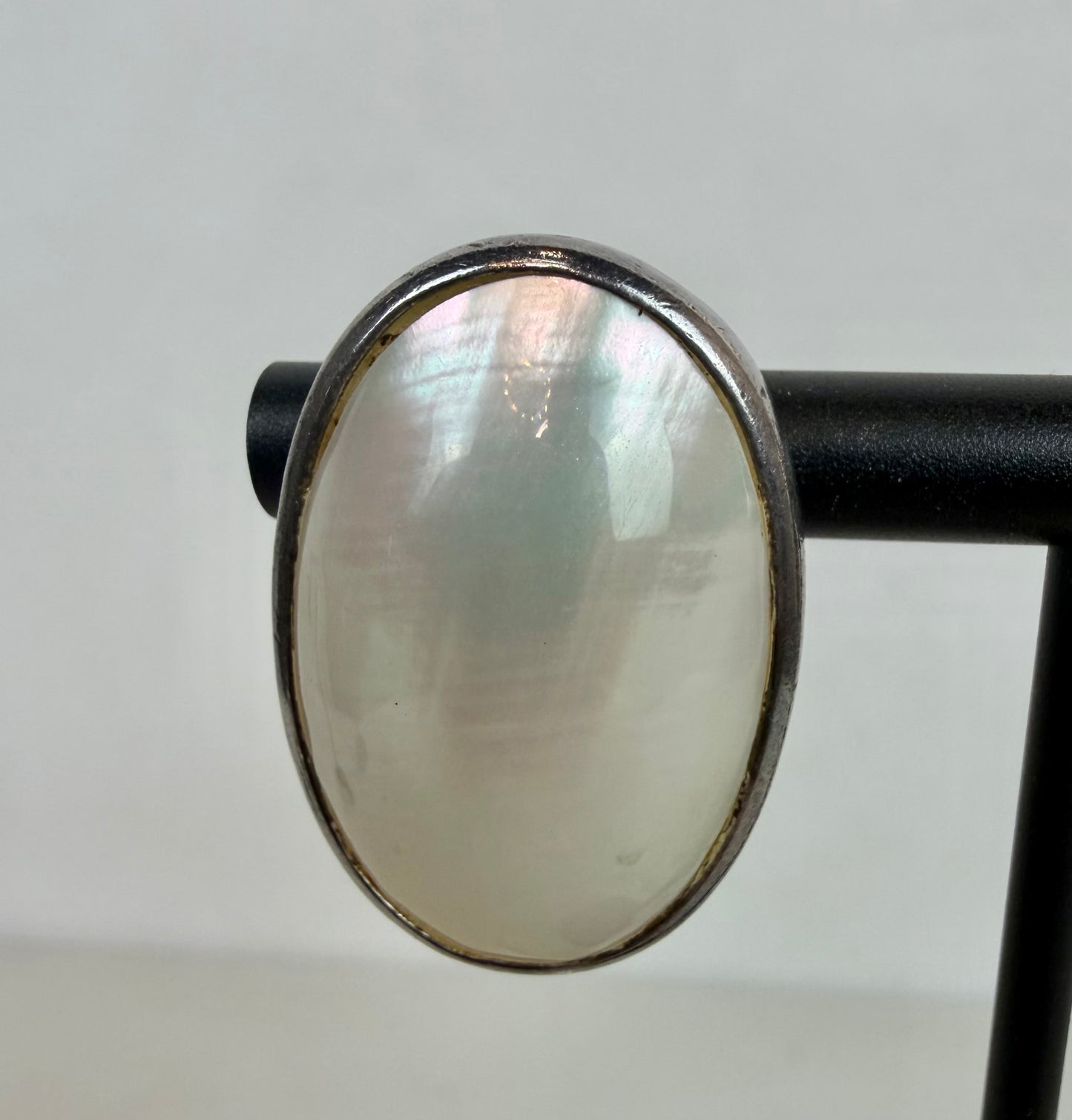Michael Dawkins Mother of Pearl Clip On Earrings