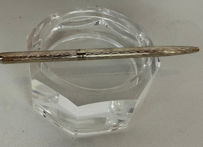 Tiffany & Co Sterling Silver Textured Pen