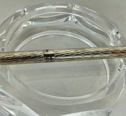 Tiffany & Co Sterling Silver Textured Pen