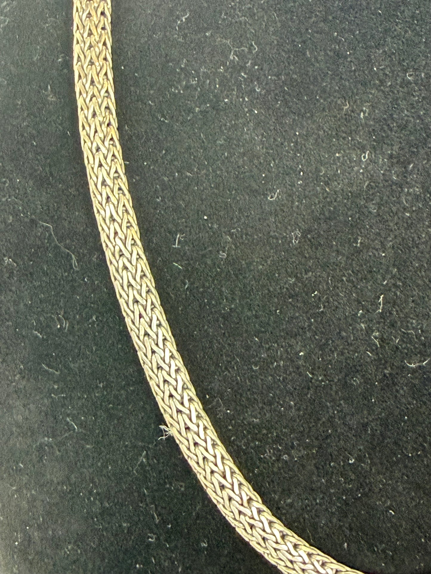 COMES WITH BOX - John Hardy Sterling Silver Woven Chain Link Necklace
