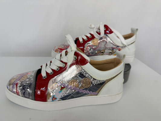 Christian Louboutin "Fun Louis Junior Trash" Low Top Sneakers