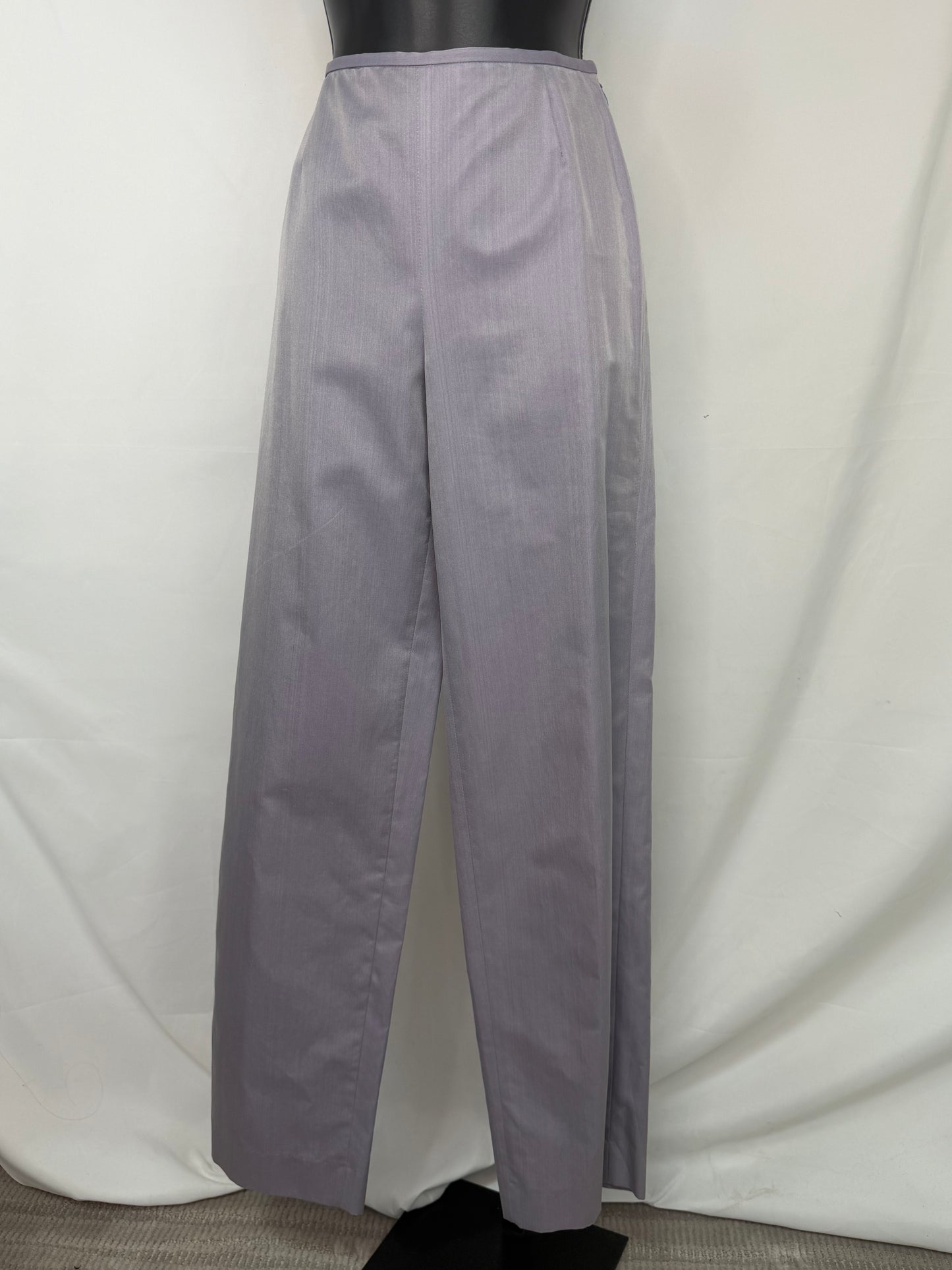 Armani Light Purple Straight Leg Pants (HAS MATCHING BLAZER)