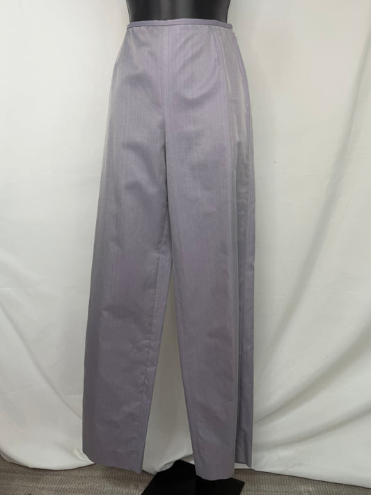 Armani Light Purple Straight Leg Pants (HAS MATCHING BLAZER)
