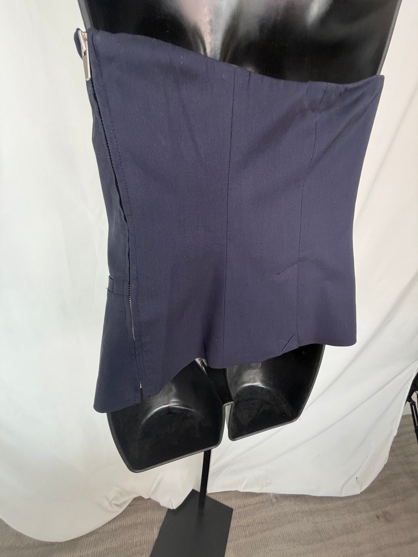 ALC Navy Strapless Vest NWT (Has Matching Skirt)