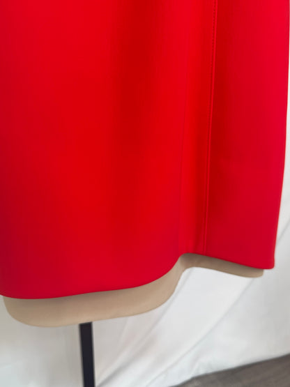Akris Sleeveless Pin-Tucked Layered Midi Dress