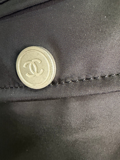 Chanel Black Multi Zip Ski Pants