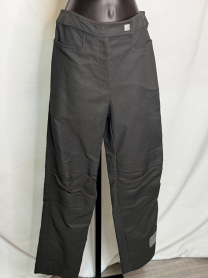 Chanel Grey Textured Multi Zip Ski Pants