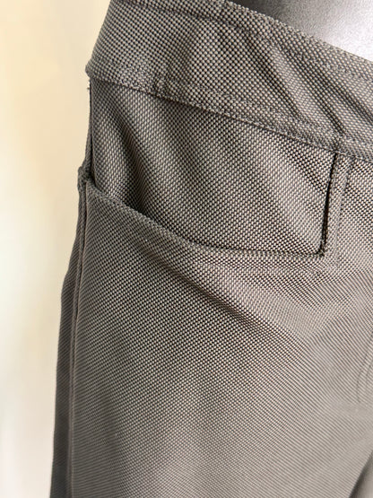 Chanel Grey Textured Multi Zip Ski Pants