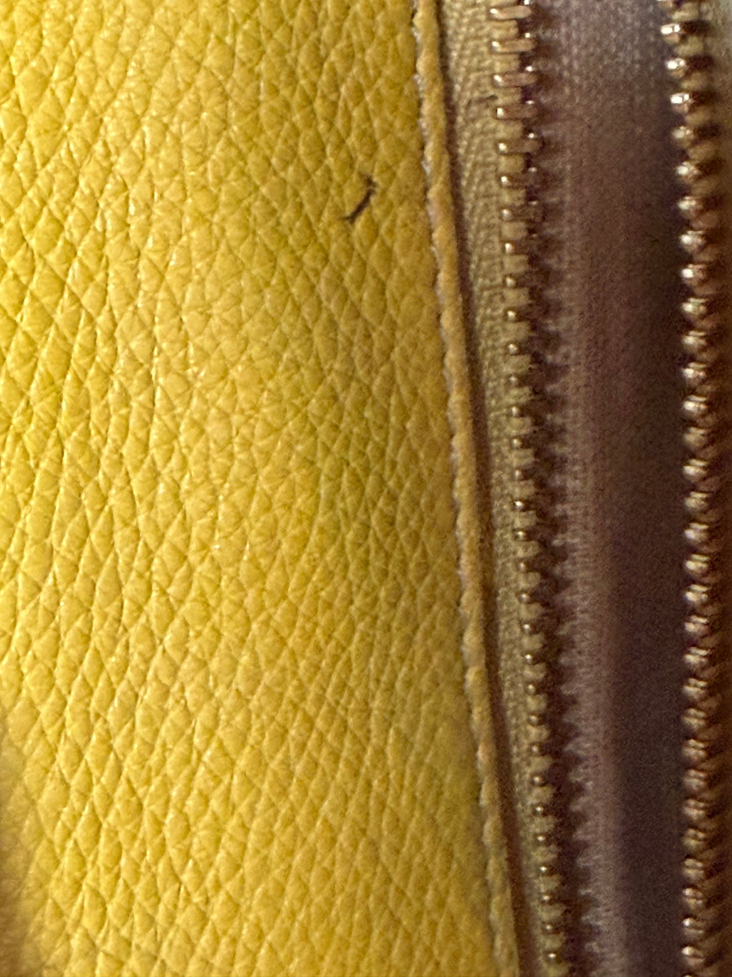 Fendi Leather Camel Mustard Strap Peekaboo Twist Lock Tote Bag