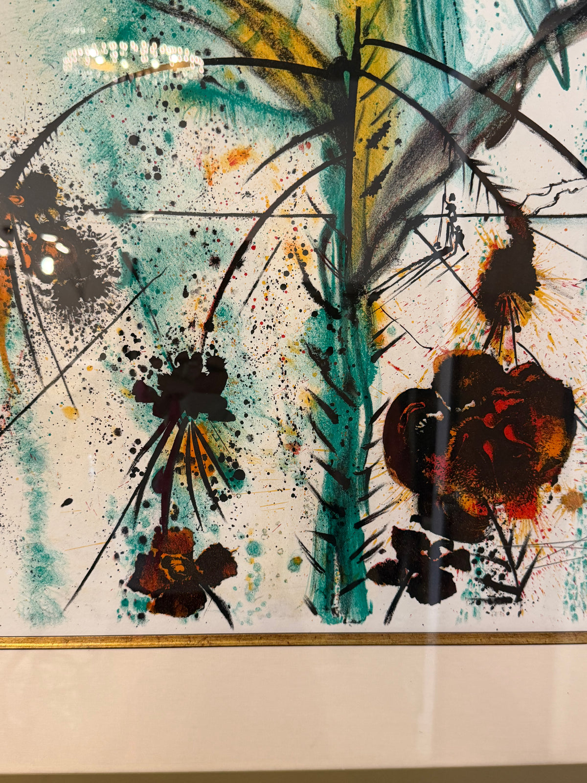 "Sun Goddess Flower 1972" Painting by Salvador Dali