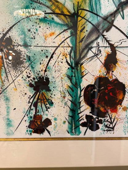 "Sun Goddess Flower 1972" Painting by Salvador Dali