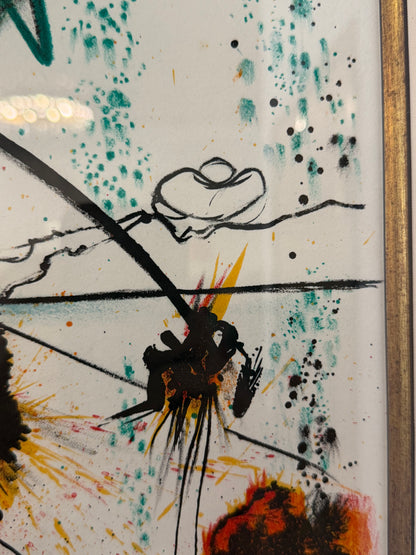 "Sun Goddess Flower 1972" Painting by Salvador Dali