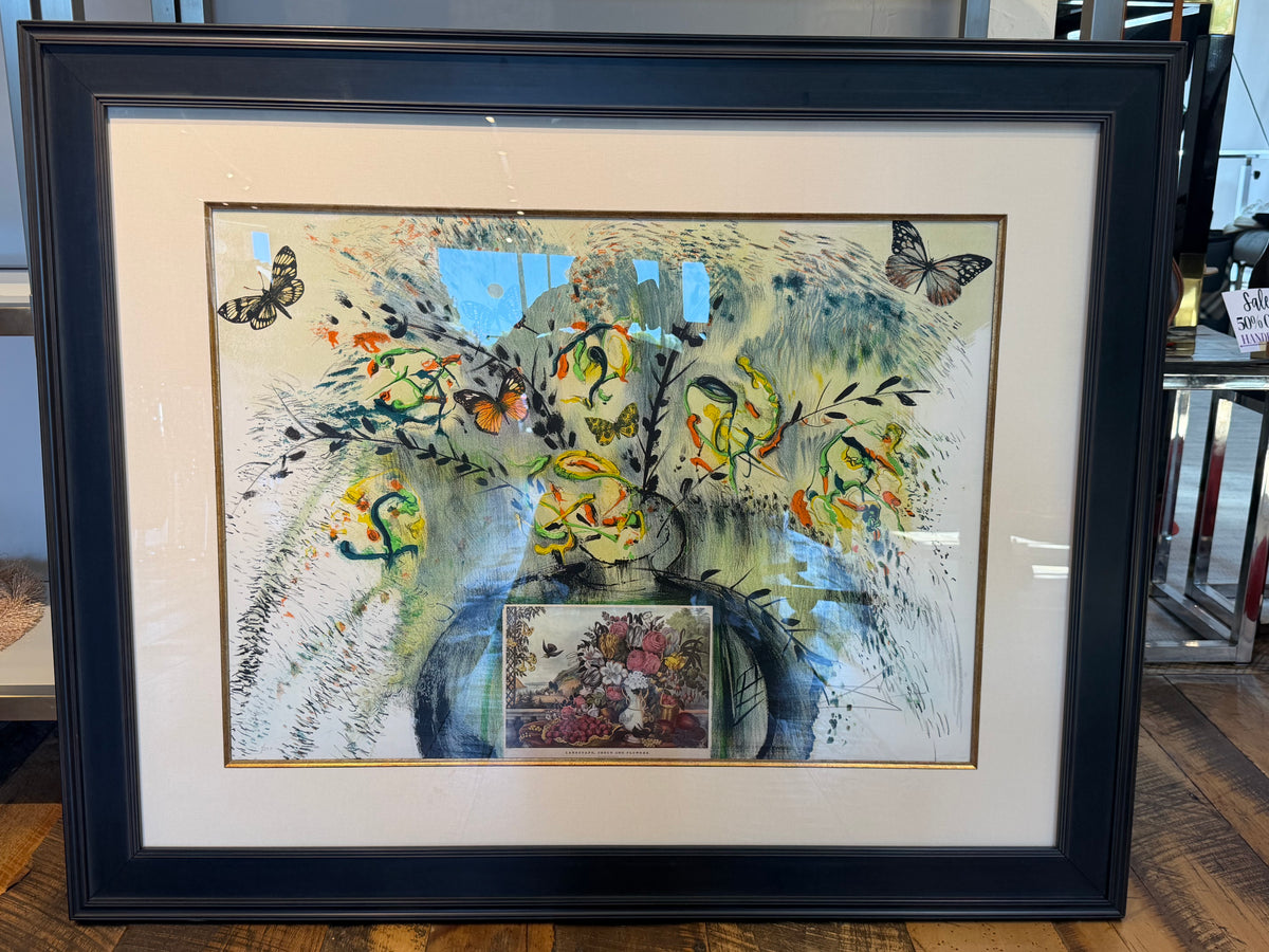 "Les Fleurs et les Fruits" Painting by Salvador Dali