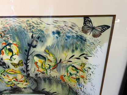 "Les Fleurs et les Fruits" Painting by Salvador Dali