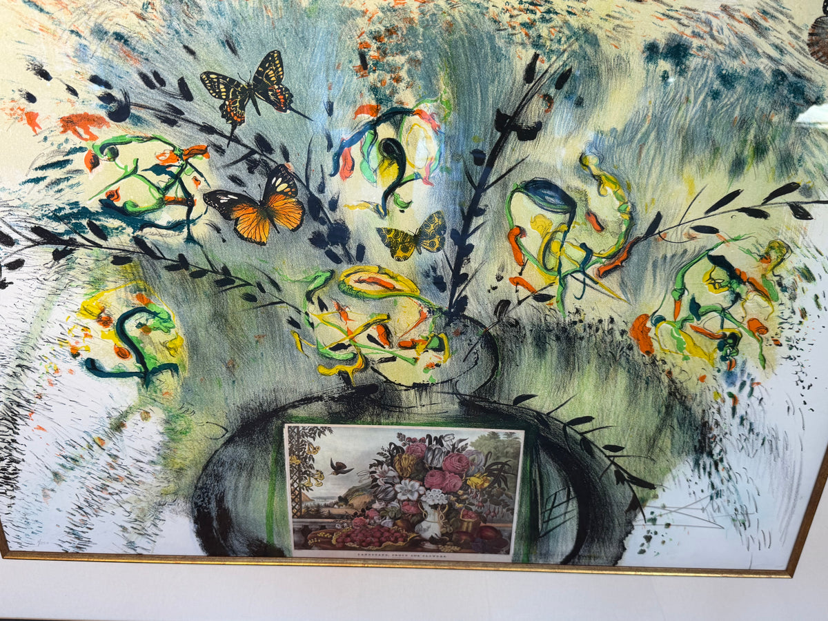 "Les Fleurs et les Fruits" Painting by Salvador Dali