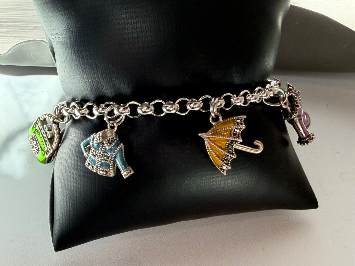 Judith Jack Charm Bracelet