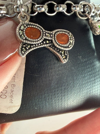 Judith Jack Charm Bracelet