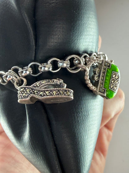 Judith Jack Charm Bracelet