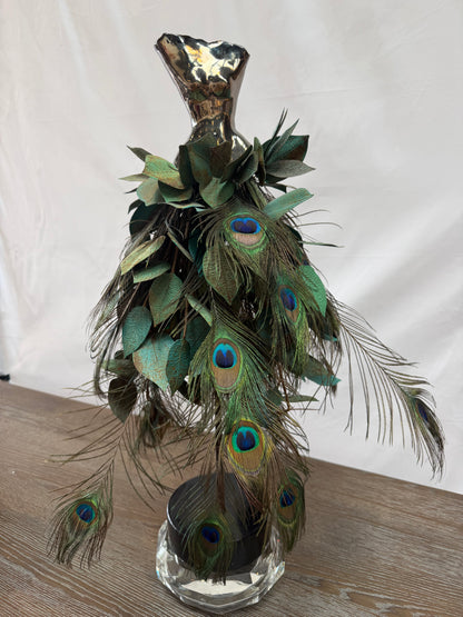 "Peacock" Statue by Estella Fransbergen