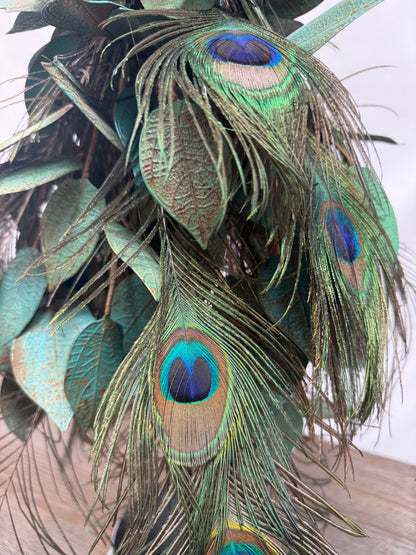 "Peacock" Statue by Estella Fransbergen