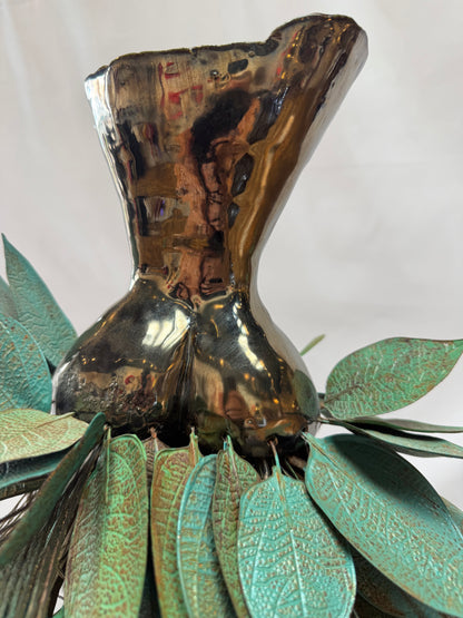 "Peacock" Statue by Estella Fransbergen