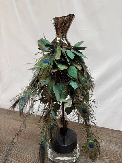 "Peacock" Statue by Estella Fransbergen