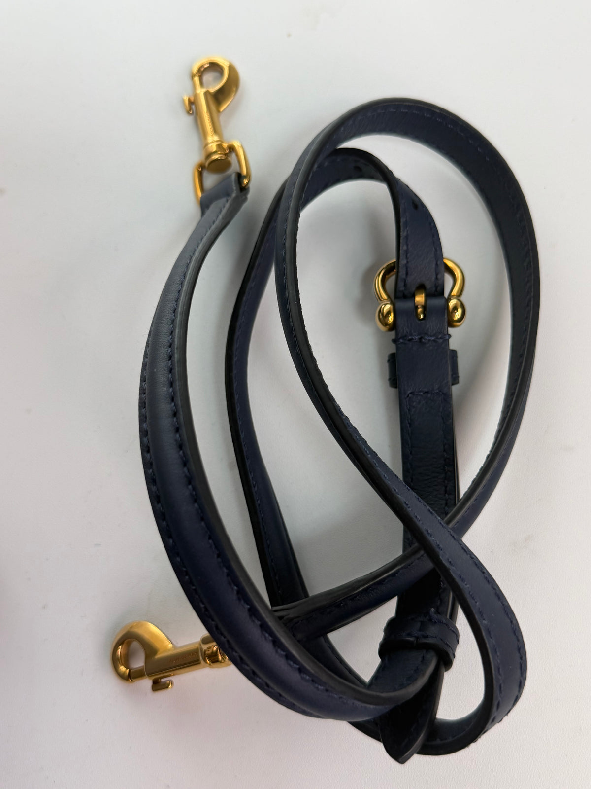 Burberry Light Dusty Blue Leather Gold Lock Top Handle/Crossbody Bag