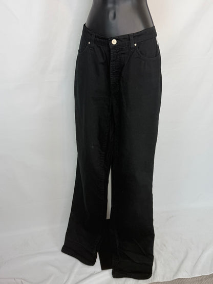 Versace Jeans Couture Vintage Black Wash Straight Leg Denim