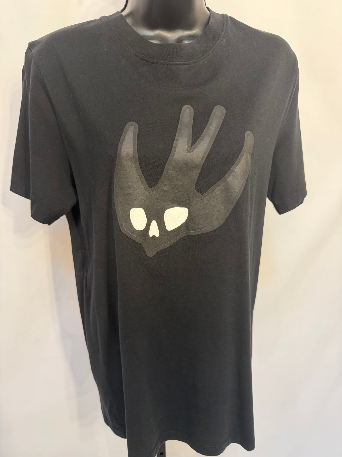 Alexander McQueen Black Graphic Short Sleeve T-Shirt NWT