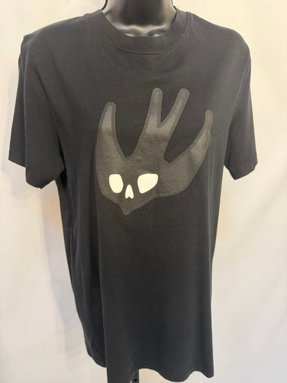 Alexander McQueen Black Graphic Short Sleeve T-Shirt NWT