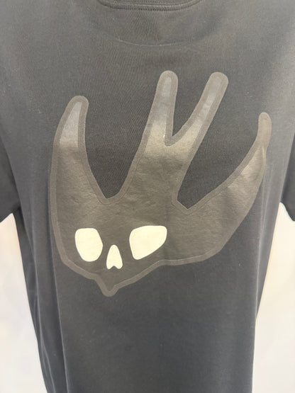 Alexander McQueen Black Graphic Short Sleeve T-Shirt NWT