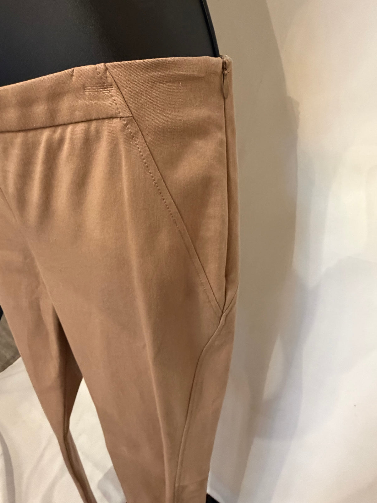 Brunello Cucinelli Light Brown Skinny Leg Lowrise Khakis NWT