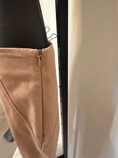 Brunello Cucinelli Light Brown Skinny Leg Lowrise Khakis NWT