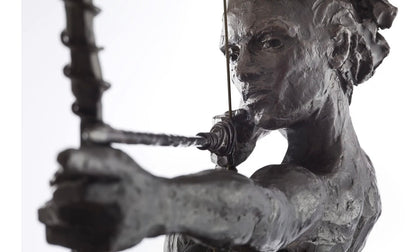 Bow (Goddess) Bronze Sculpture by Paige Bradley