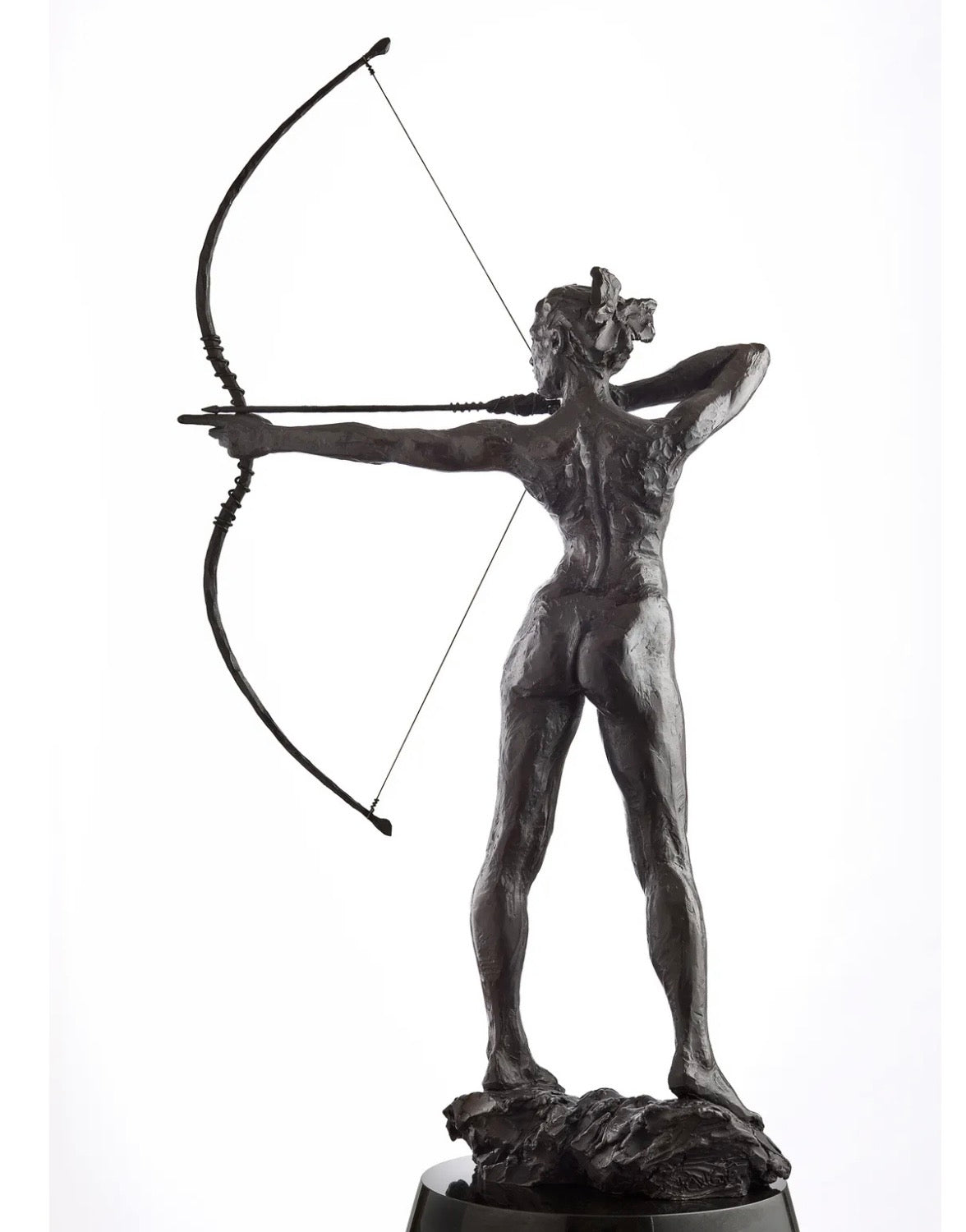 Bow (Goddess) Bronze Sculpture by Paige Bradley
