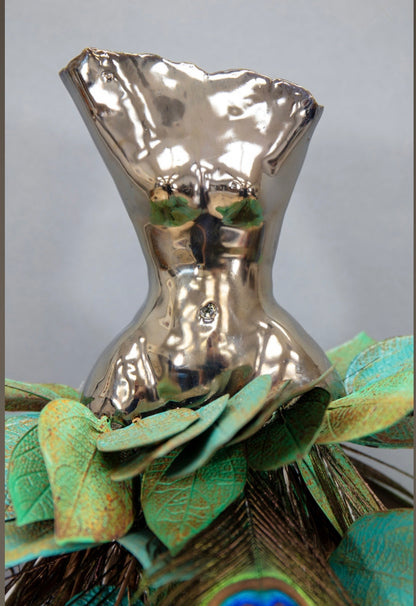 "Peacock" Sculpture by Estella Fransbergen