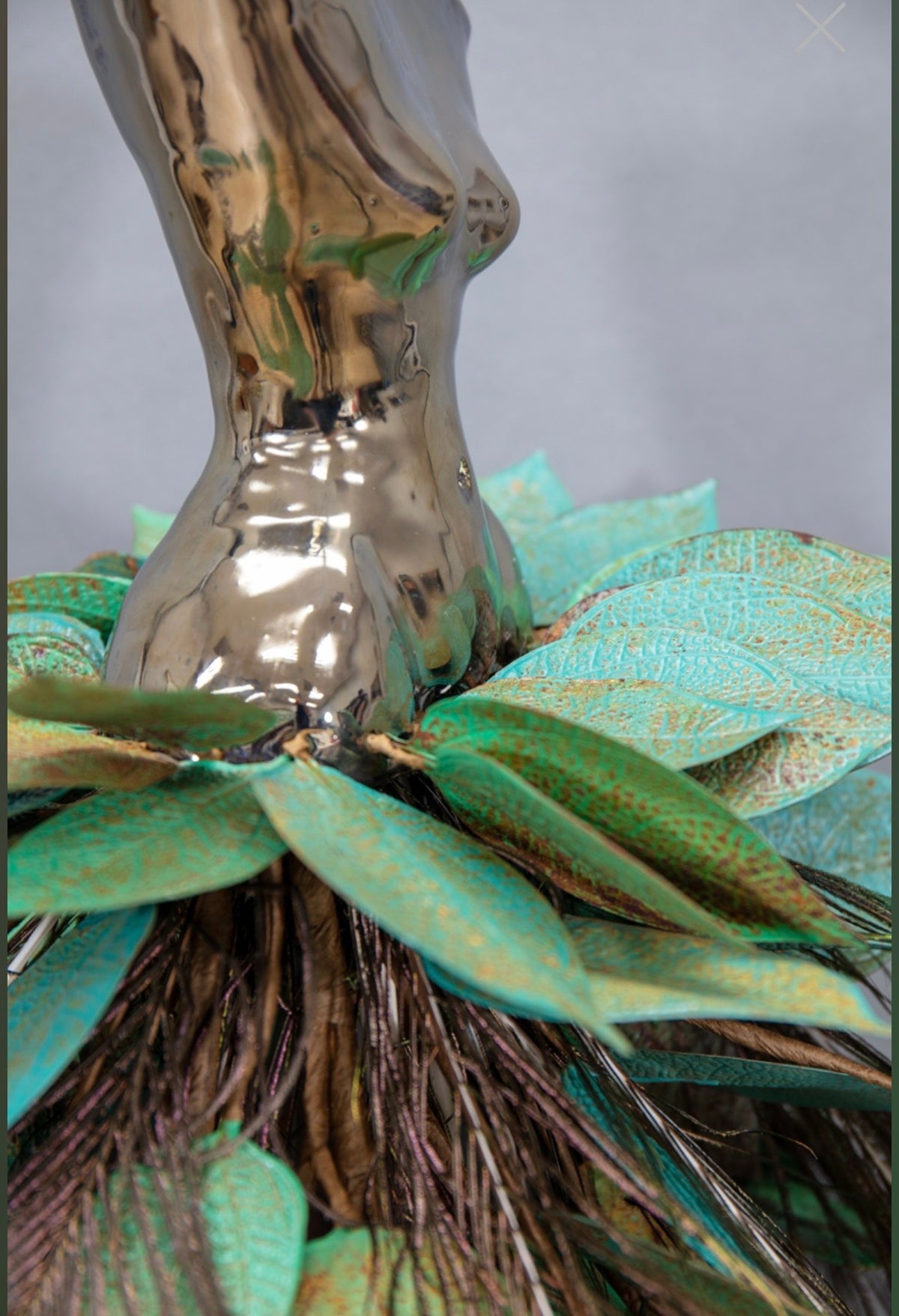 "Peacock" Sculpture by Estella Fransbergen