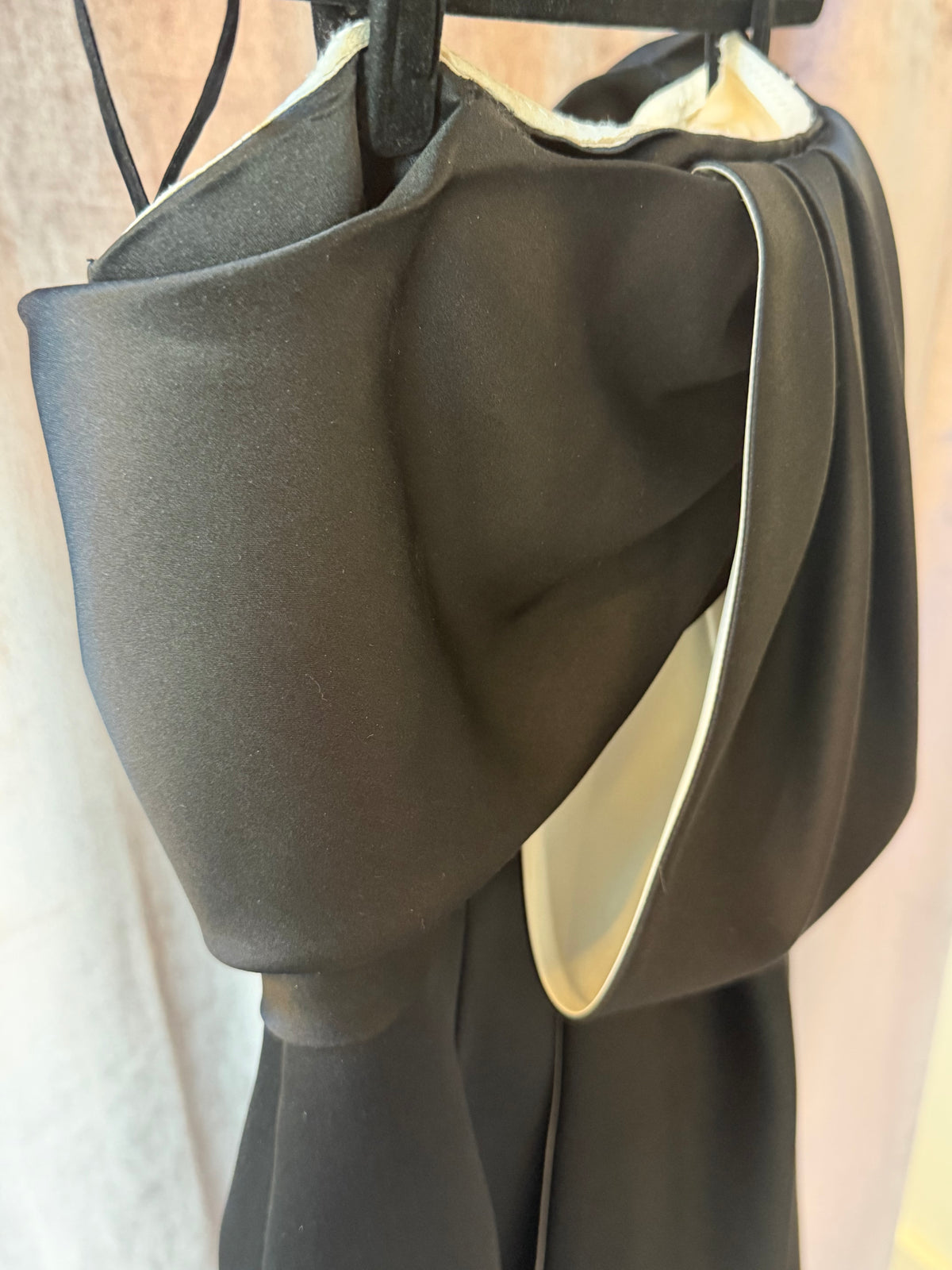 Prada Strapless Kimono Bow Gown
