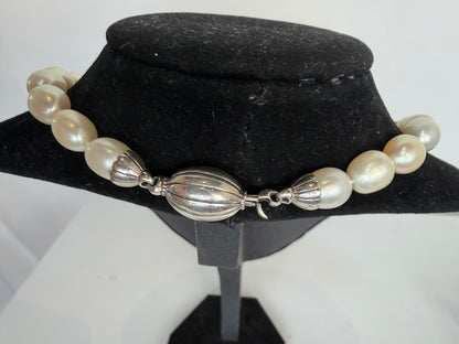 Lagos Sterling Silver & Pearl Necklace