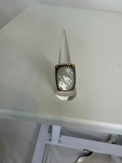 Konstantino 18K Gold & Sterling Silver Mother of Pearl Ring