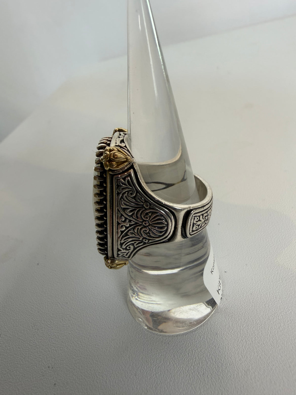 Konstantino 18K Gold & Sterling Silver Mother of Pearl Ring