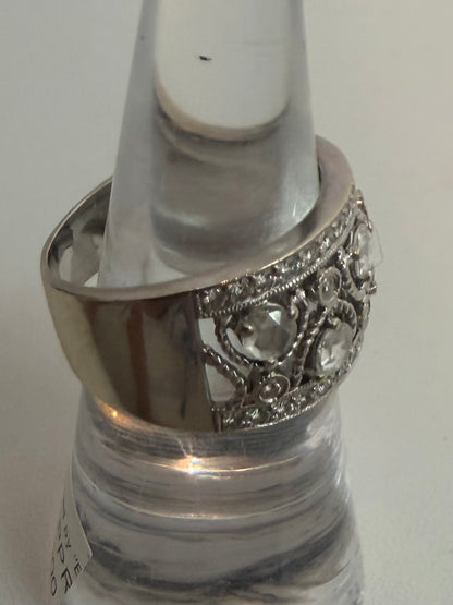 18K White Gold & Diamond Ring Designed by "Bijan Fere"