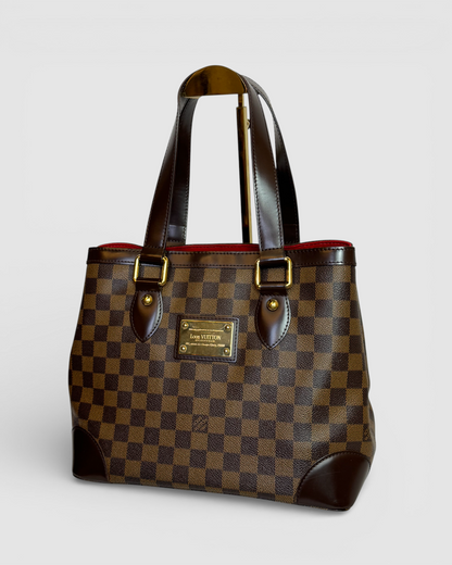Louis Vuitton Damier Ebene Canvas Hampstead PM Tote Bag
