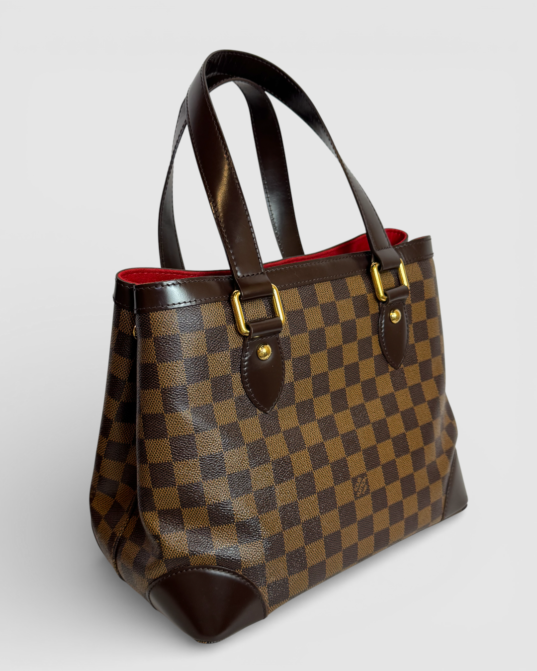 Louis Vuitton Damier Ebene Canvas Hampstead PM Tote Bag