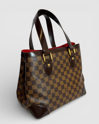 Louis Vuitton Damier Ebene Canvas Hampstead PM Tote Bag