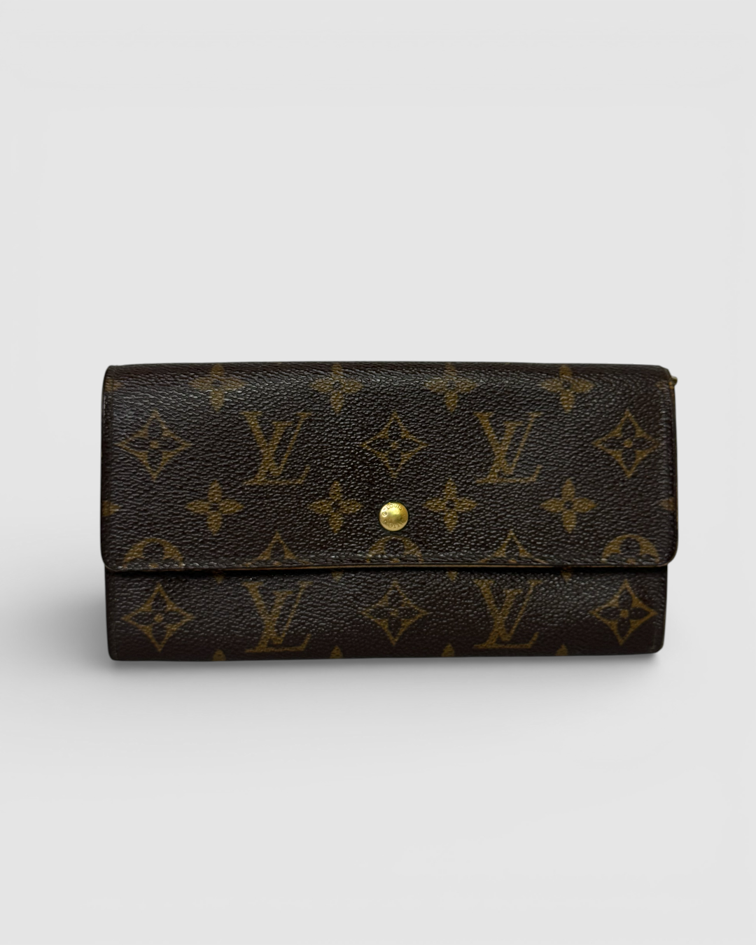 Louis Vuitton Monogram "Sarah Long" Wallet