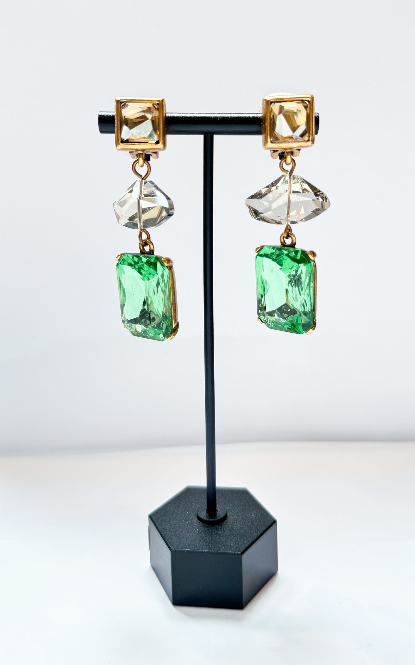 Oscar De La Renta Statment Earrings