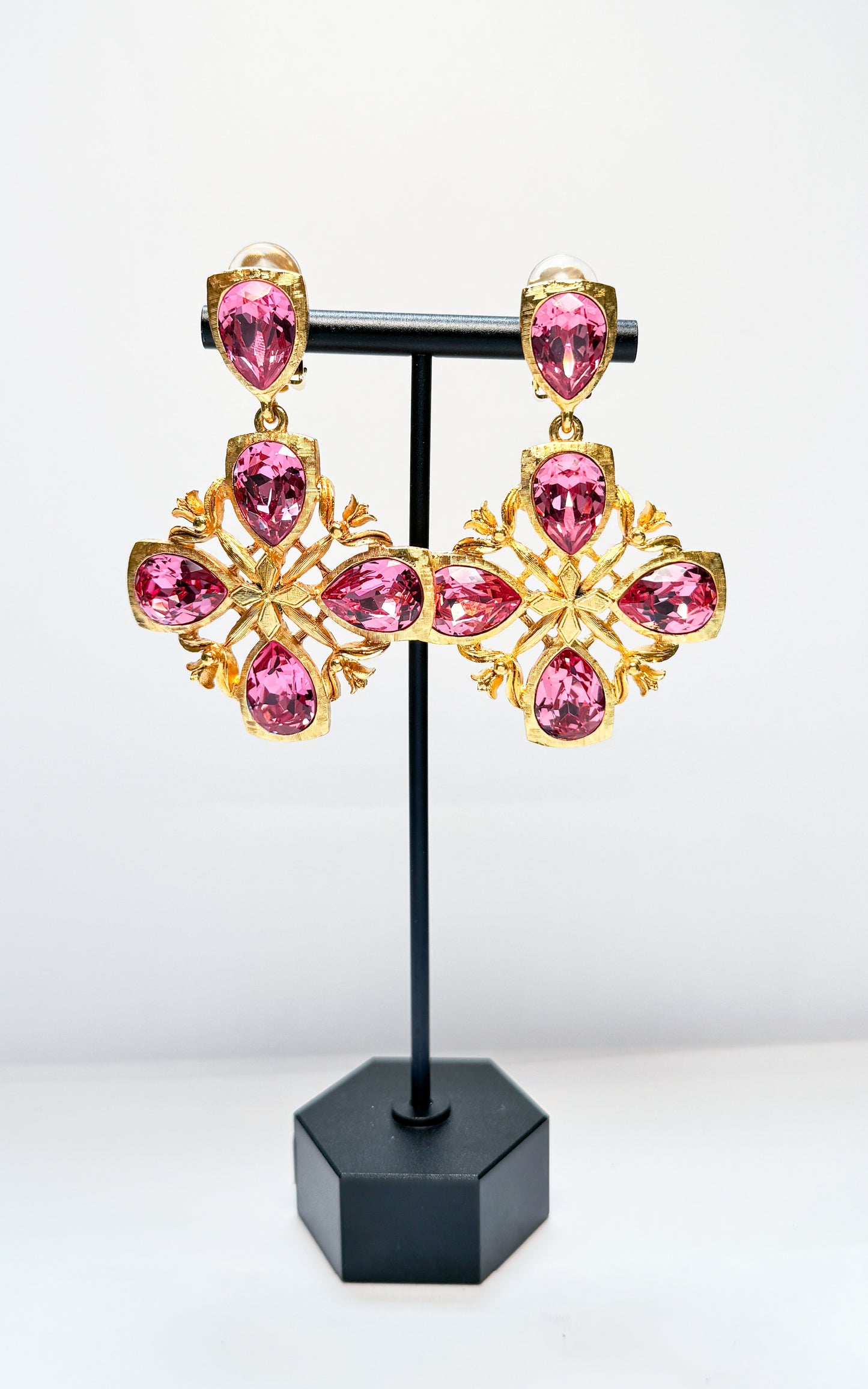 Oscar De La Renta Statment Earrings